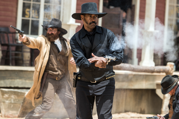 Denzel Washington stars in Metro-Goldwyn-Mayer Pictures and Columbia Pictures' THE MAGNIFICENT SEVEN.