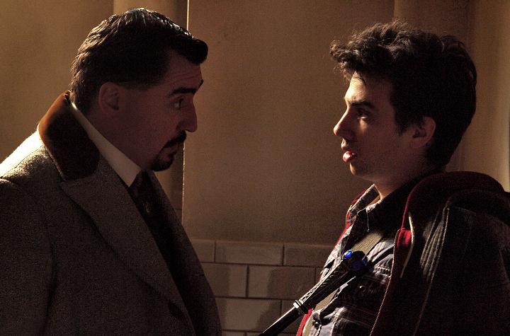 Alfred Molina with Jay Baruchel in The Sorcerer's Apprentice
