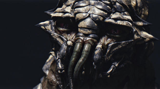 Alien inside district 9