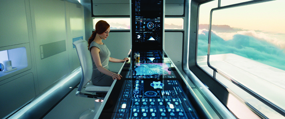 Andrea Riseborough stars as Victoria in OBLIVION