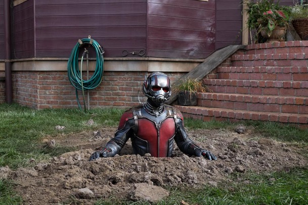 Ant-Man resurfaces after practice underground