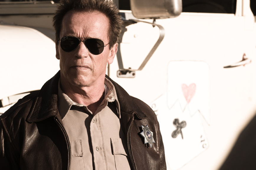Arnold Schwarzenegger stars as 'Ray Owens' in The Last Stand. (Photo credit: Merrick Morton)