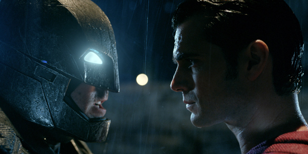 Batman (Ben Affleck) faces off against Superman (Henry Cavill)