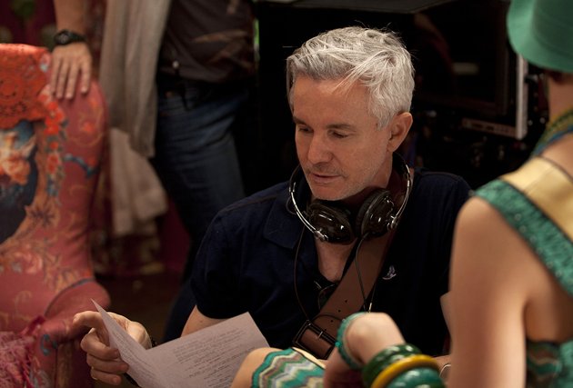 Director Baz Luhrmann on the set of THE GREAT GATSBY