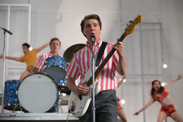 Brian Wilson (Paul Dano) with The Beach Boys