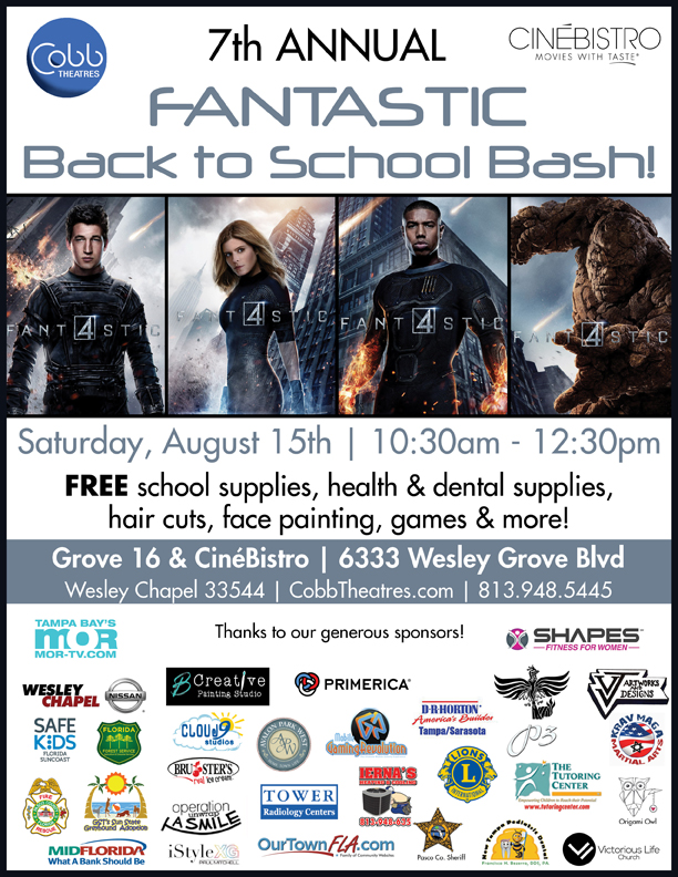 Cobb Back to School poster