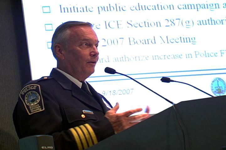 Police Chief Col. Charlie T. Deane