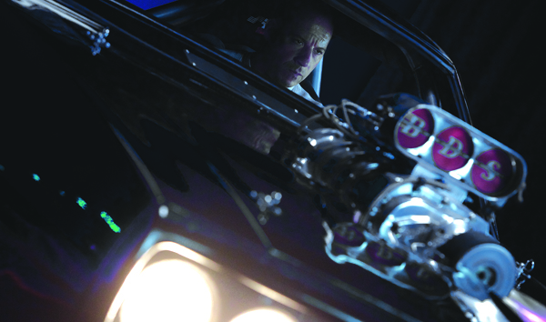Dom Toretto (Vin Diesel) never backs down