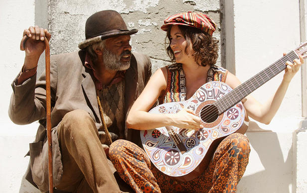 Ernid Dingo as Tadpole and Missy Higgins as Annie