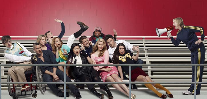 The cast of GLEE hear from their coach