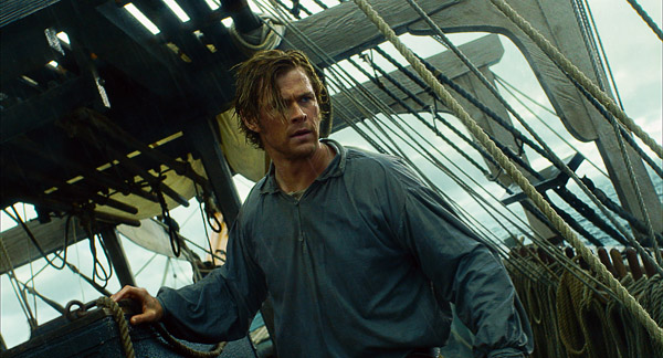 Hemswroth as Owen Chase IN THE HEART OF THE SEA