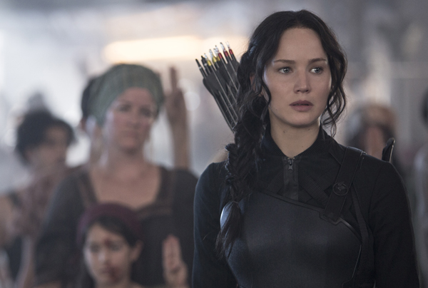 Jennifer Lawrence stars as Katniss Everdeen