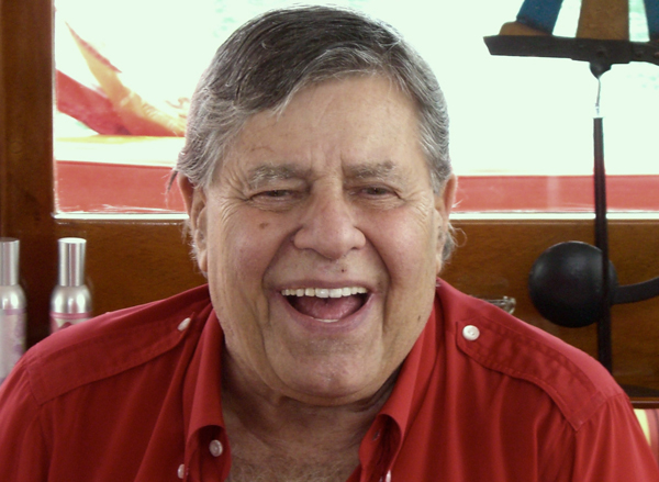 Jerry Lewis still clowning around