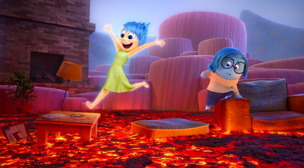Joy and Sadness traverse tough terain in INSIDE OUT