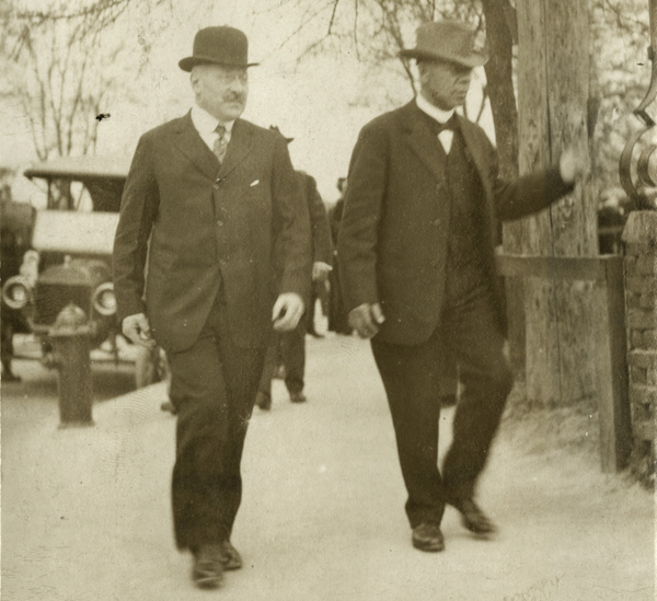 Julius Rosenwald and Booker T Washington