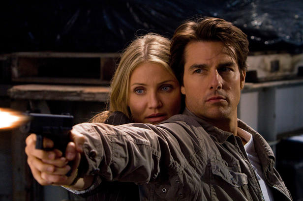 KNNIGHT AND DAYCameron Diaz and Tom Cruise