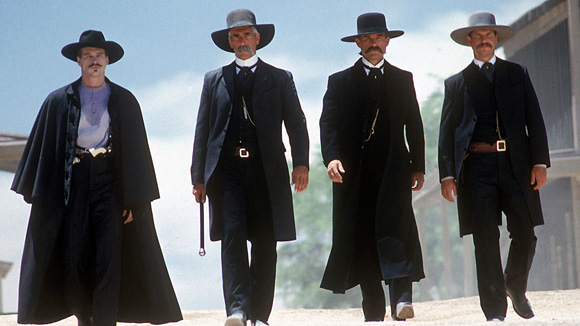 Kilmer, Elliot, Russell and Paxton head for the OK corral