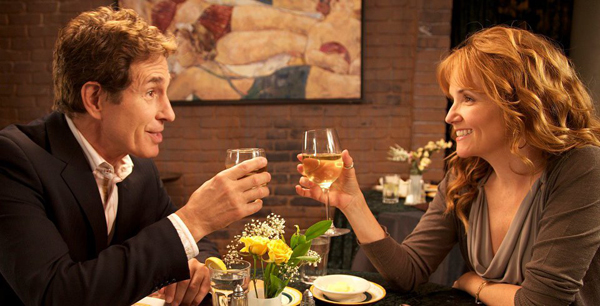 Lea Thompson and John Shea in The Trouble With The Truth