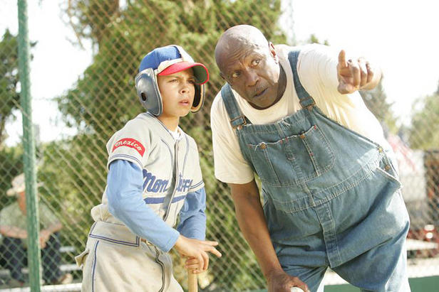 Louis Gossett Jr. makes an appearance in the film as a grounds keeper that  helps the team