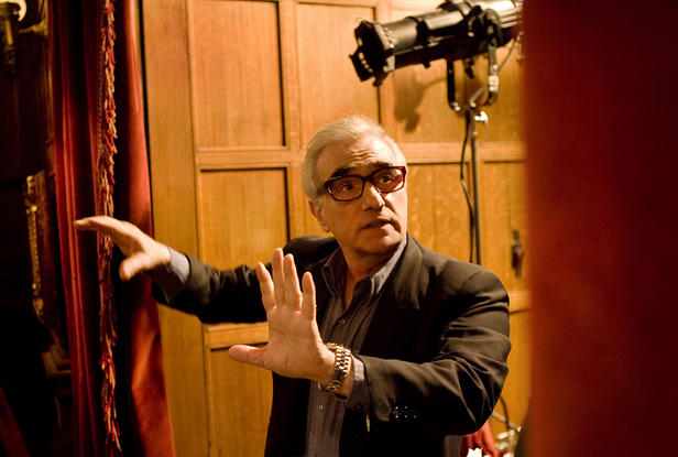 Martin Scorsese on set of Shutter Island
