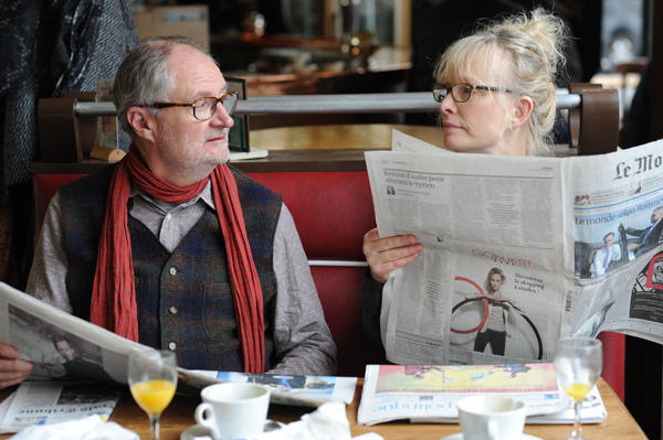 Nick  (Jim Broadbent) and Meg Burrows (Lindsay Duncan) 