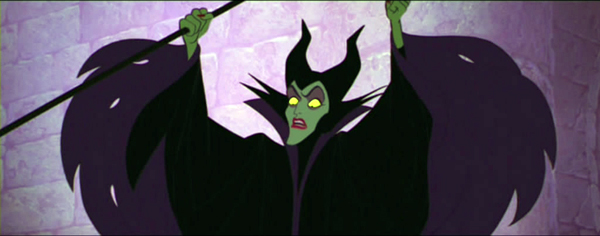 Maleficent in a rage