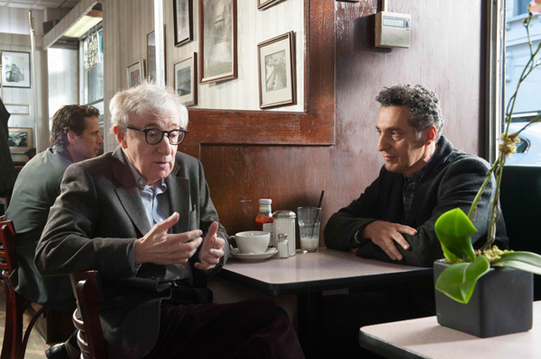 Murray (Woody Allen) and Norman (John Turturro) set up a plan