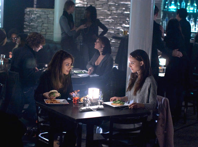 Nina (Portman) and Lilly (Kunis) meet at a club