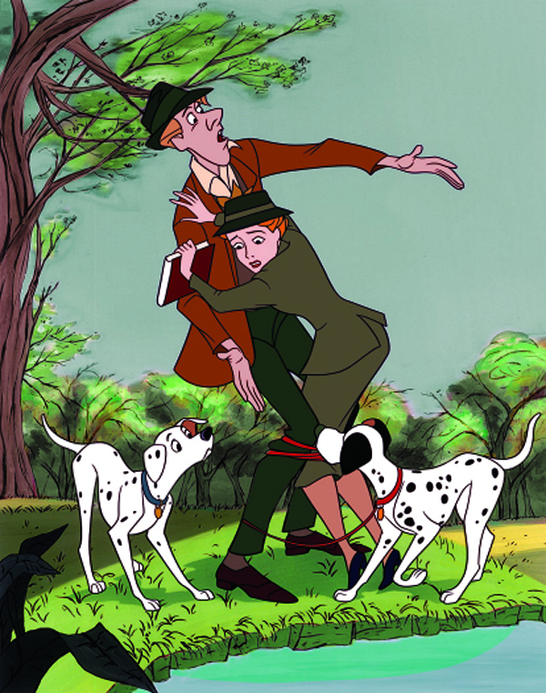 Pongo and Perdita have Roger and Anita tied up