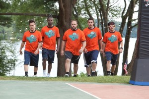 The fearless five show up for the big game