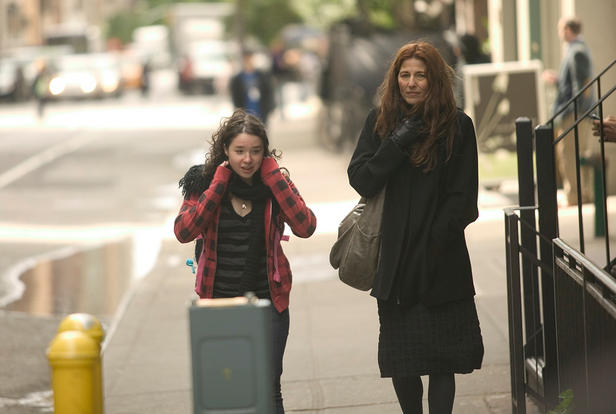 Sarah Steele and Catherine Keener