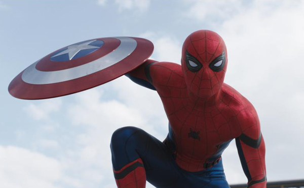 Spider-Man joins the battle