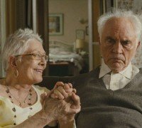 Terence Stamp with Vanessa Redgrave in UNFINISHED SONG