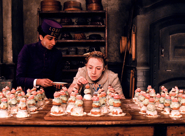 Tony Revolori as Zero and Saoirse Ronan as Agatha