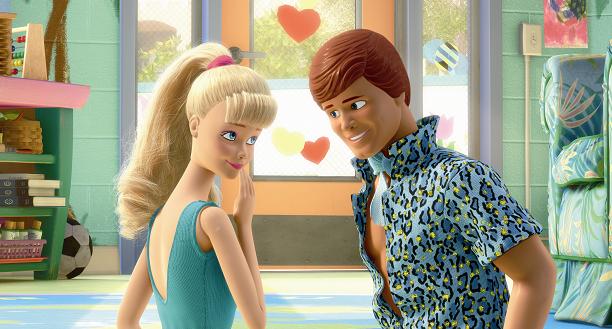 Barbie and Ken meet for the first time