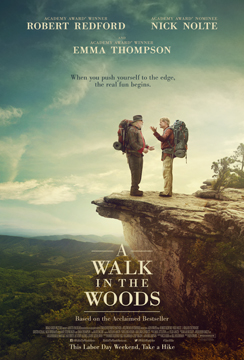 WALK WOODS poster
