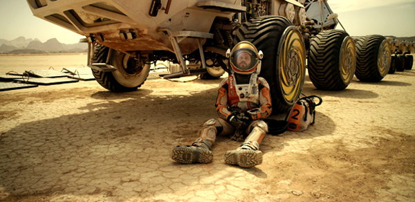 Matt Damon portrays astronaut Watney who faces seemingly insurmountable odds as he tries to find a way to subsist on a hostile planet.