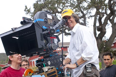 director david roach on the set