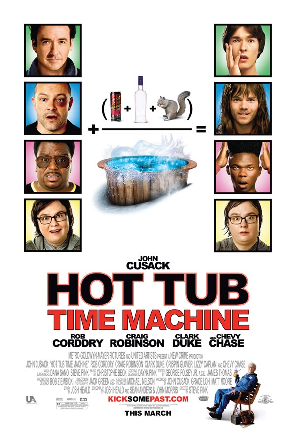 hot tub poster art