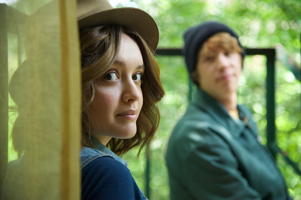Olivia Cooke as "Rachel" and Thomas Mann as "Greg" in ME AND EARL AND THE DYING GIRL. Photo by Anne Marie Fox. Â© 2015 Twentieth Century Fox Film Corporation All Rights Reserved