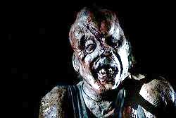 Hodder as Victor Crowley in full makeup