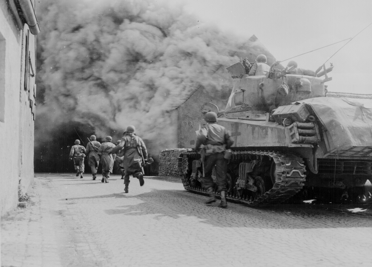 Fighting in Europe
