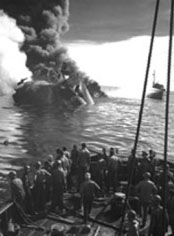 In the Pacific